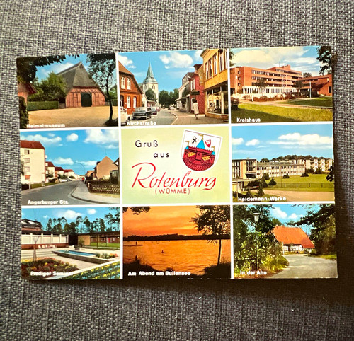 Lange ansichtskarte - lange,
