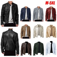 Herren Lederjacke Winterjacke