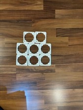 Jung  Rahmen 1-fach und 2-fach weiß Serie ST550 - Zweifachrahmen  Einfachrahmen