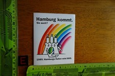 Alter Aufkleber Reise Stadt