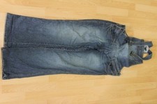 H&M Mama Latzhose Jeans Hose L blau Sehr gut #L3427
