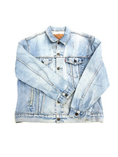 Levi's Jeansjacke Herren; Gr.L; Blau; Denim