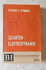 Quantenelektrodynamik Hochschultaschenbücher 401/401a Vorlesungsmitschrift Feynm