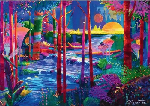 Puzzle schlafende - (1000,