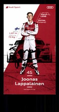 Joonas Lappalainen Autogrammkarte Original Signiert Motorsport+ G 20388