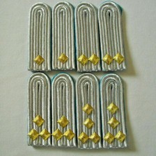 1 Satz NVA Schulterklappen Unterleutnant - Hauptmann Luftstreitkräfte,DDR