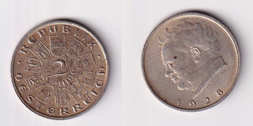 Schilling silber münze - schilling,