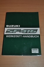 Werkstatthandbuch SUZUKI Swift SF 416  Stand 1991