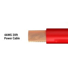 Auto-Strom-Erdungskabel 4 AWG