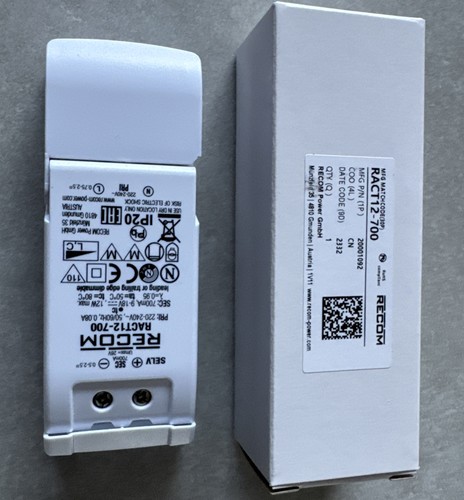 Recom ract12 700 netzteil - ract12-700,