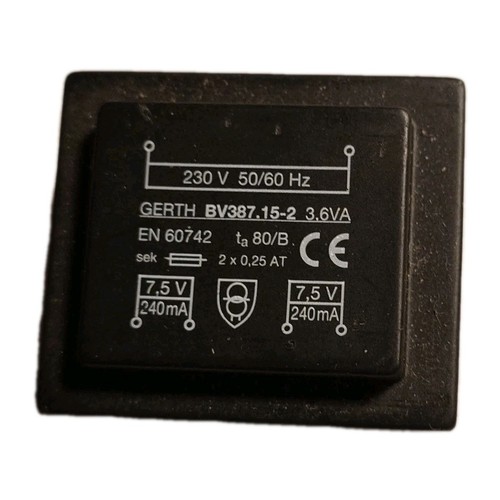Gerth printtrafo 230 volt 2 - volt,