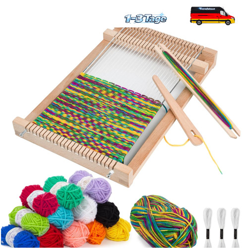 Webrahmen kinder holz webstuhl - holz,