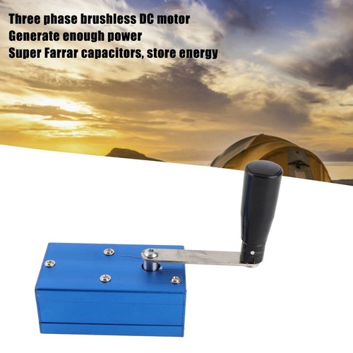 Hand generator crank high - generator,