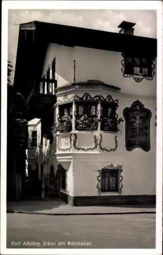 Bad aibling oberbayern - ak,
