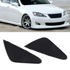 Für Lexus IS250 IS350 06-2008 Paar L&R Nebelscheinwerfer Lampenabdeckung Schwarz