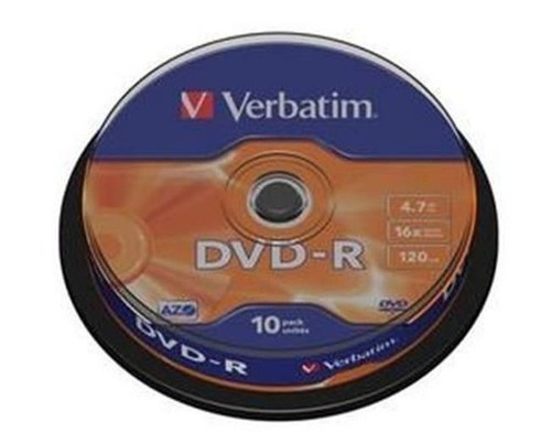 Verbatim rohlinge dvd r - 10,