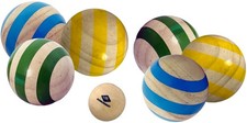SCHILDKRÖT Holz Boccia-Set 6