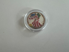 1oz  USA Silber Eagle  1986