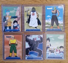 Dragonball Z Panini 1989, 6 Stück, Gemischt, Vintage
