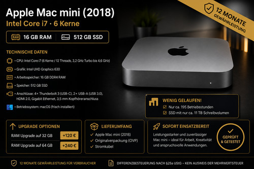 Apple mac mini 2018 intel - apple, core