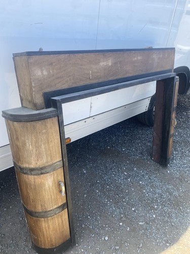 Art deco feuereinfassung aus - feuereinfassung,