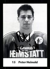 Peter Heinold EHC Hedos München Autogrammkarte Original Signiert + A 242229