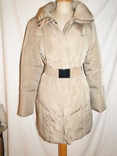 ZARA Daunenmantel Mantel camel