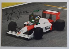 Ayrton senna autogrammfoto - senna, *