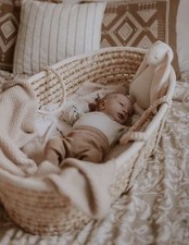 Moseskorb mit Matratze und