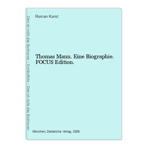 Thomas mann eine biographie - thomas, mann.