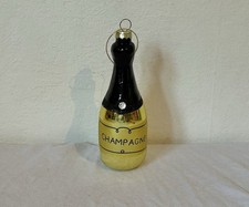 Christbaumschmuck Champagner Flasche Deko Weihnacht