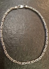 925 Silber Königskette 5mm/70 Gramm und 47cm