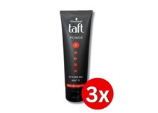 3er Pack Schwarzkopf taft