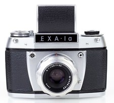 IHAGEE DRESDEN Spiegelreflex Kamera EXA Ia 1a Objektiv ZEISS TESSAR T 2.8/50