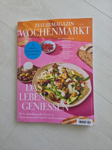 Zeit wochenmarkt magazin - zeit,