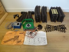 Lehmann LGB großes Schienen-Set, Spur G + Trafo Playmobil + Stationsteuerung.