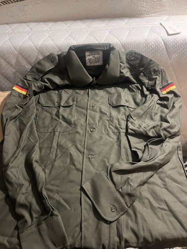 Bundeswehr feldhemd oliv - oliv, gr