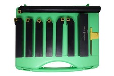 PAULIMOT Drehmeißel-Set mit Wendeplatten, 20 mm, 7-teilig inkl. Bohrstange