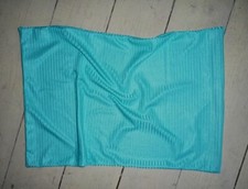 ☆Mikrofaser☆Gesundheits-INTERLOOK-KISSENBEZUG☆ca.36x56cm☆Uni gerippt☆Petrol☆