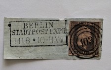 Preussen nummernstempel 1850 - preussen,