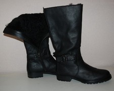 JOOP! Leder-Lammfell  Stiefel