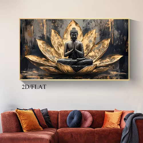 Leinwanddruck xxl buddha - leinwanddruck,