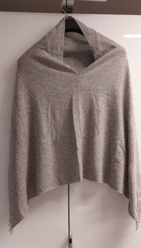 Repeat jacke poncho grau - poncho,,