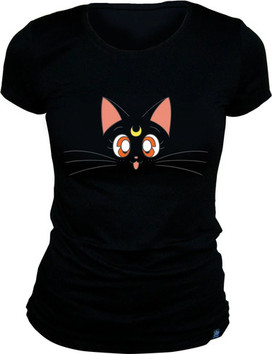Sailor moon shirt damen luna - moon, t-shirt