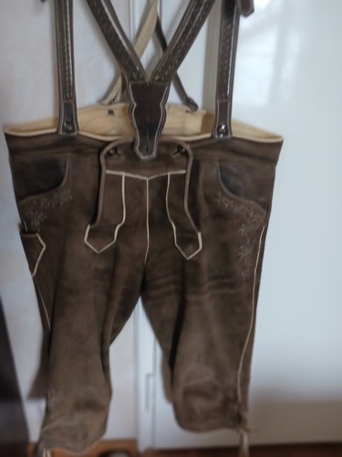 Hirschlederhose größe xxl - hirschlederhose,