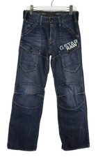 G-Star Storm Elwood Line Embro Herrenjeans W30/L34 Gerade Knie Patch Taschen