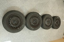 4 Stk. Audi A4 B5 / Passat 3B Conti 195/65 R15 91V auf Stahlfelge 6Jx15 H2 ET45