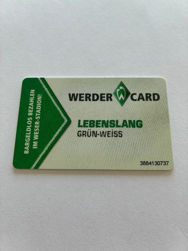 Werder bremen card - -,