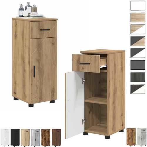 Badschrank mit schublade 1 - mit,