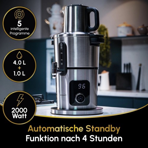 Kochmaster samowar edelstahl - kochmaster,